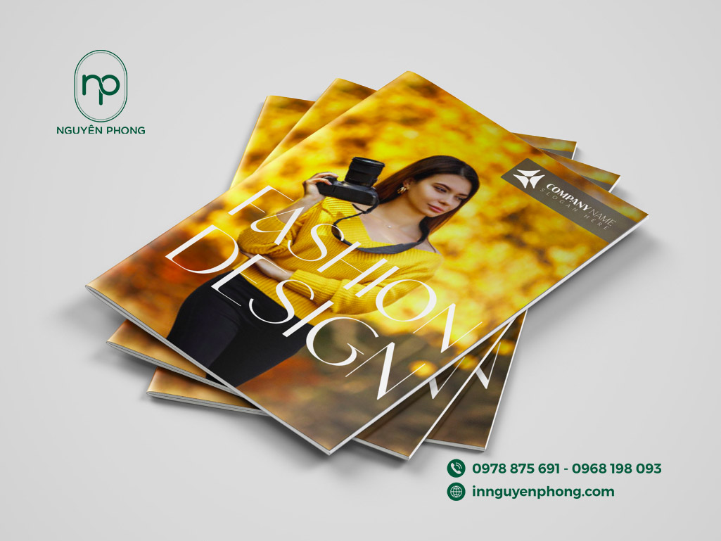 Catalogue duói dạng tạp chí quảng cáo